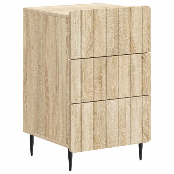 Natskab med skuffe Sonoma-eg 43x 41 x 68 cm Konstrueret træ