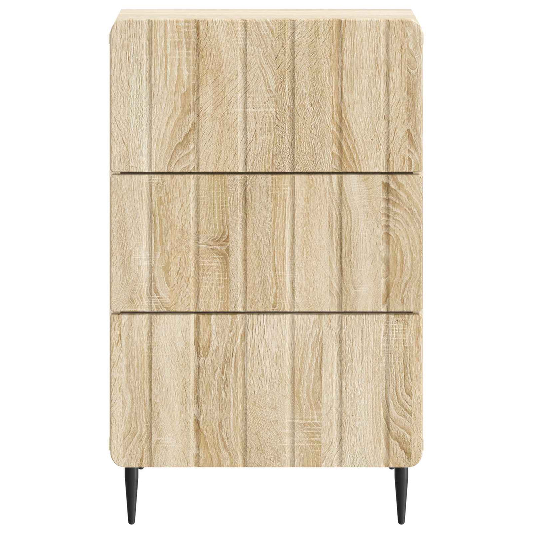 Natskab med skuffe Sonoma-eg 43x 41 x 68 cm Konstrueret træ