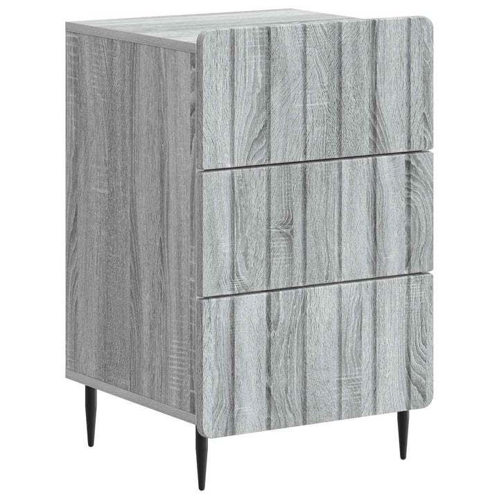 Natskab med skuffe Grå sonoma-eg 43x 41 x 68 cm Konstrueret træ