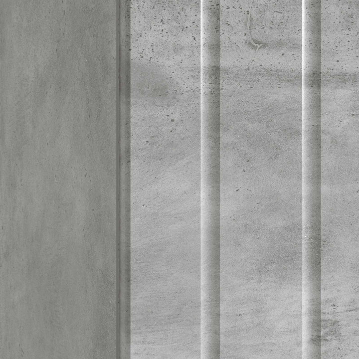 Natskab 2 pcs Betongrå 43 x 34,5 x 52 cm Konstrueret træ