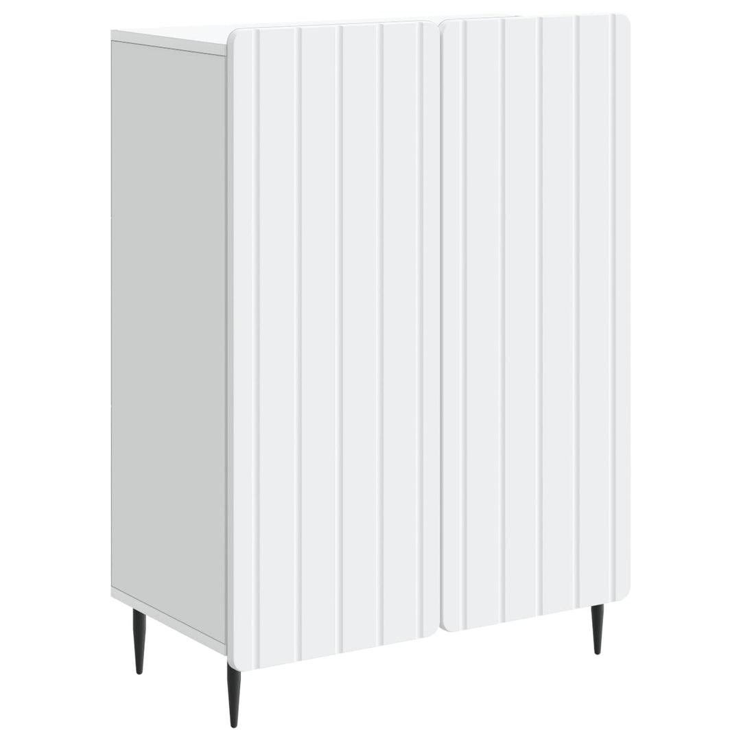 Sideboard Hvid 66 x 34,5 x 92 cm Konstrueret træ