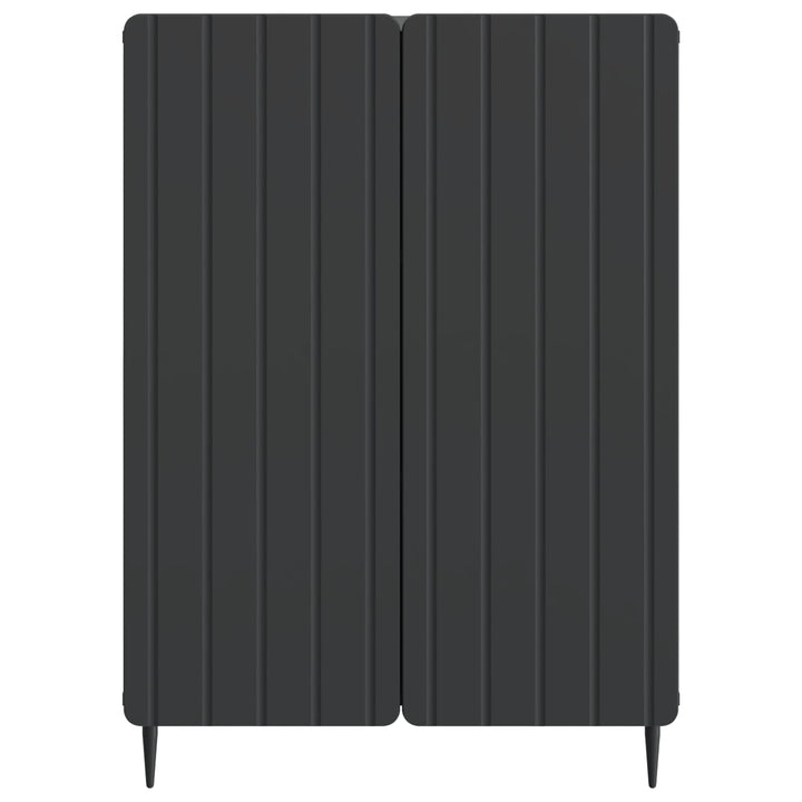 Sideboard Sort 66 x 34,5 x 92 cm Konstrueret træ