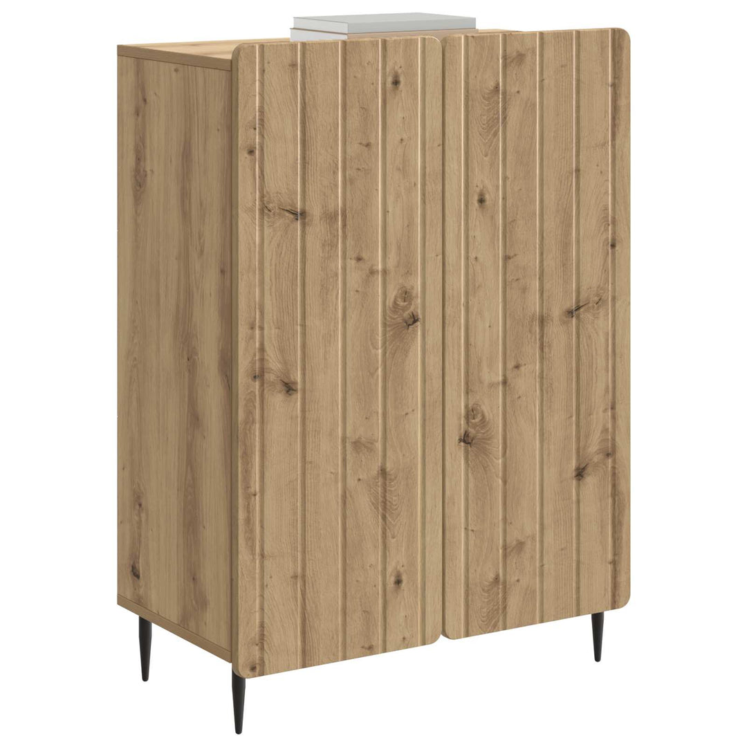 Sideboard Artisan-eg 66 x 34,5 x 92 cm Konstrueret træ
