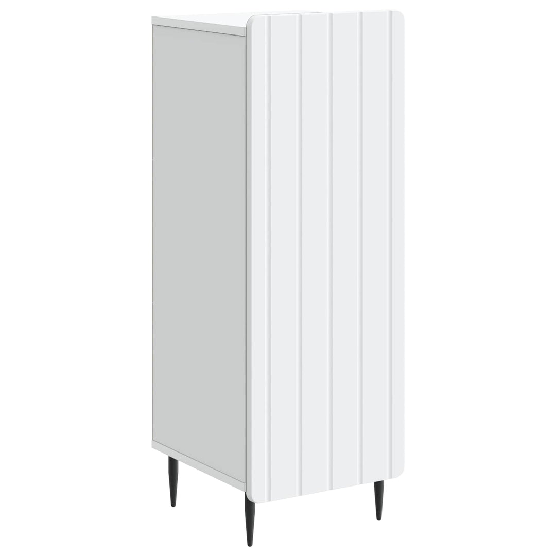 Sideboard Hvid 34,5 x 33 x 92 cm Konstrueret træ