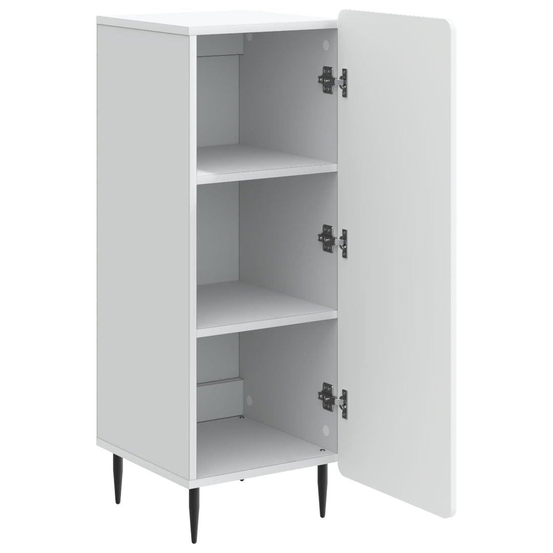 Sideboard Hvid 34,5 x 33 x 92 cm Konstrueret træ