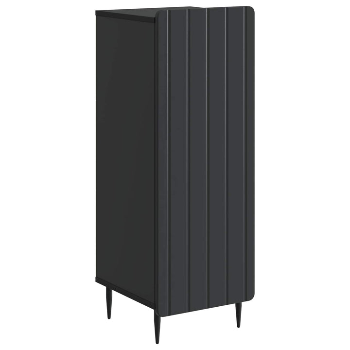Sideboard Sort 34,5 x 33 x 92 cm Konstrueret træ