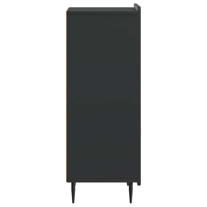 Sideboard Sort 34,5 x 33 x 92 cm Konstrueret træ