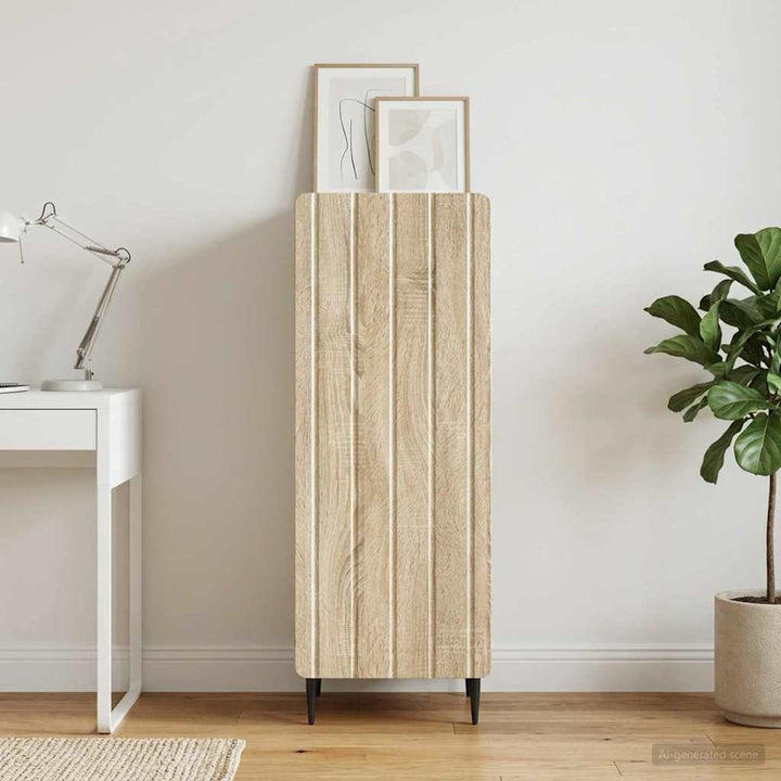 Sideboard Sonoma-eg 34,5 x 33 x 92 cm Konstrueret træ