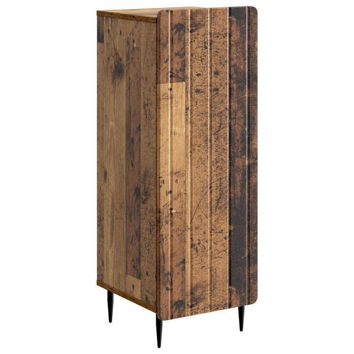 Sideboard Gammelt træ 34,5 x 33 x 92 cm Konstrueret træ