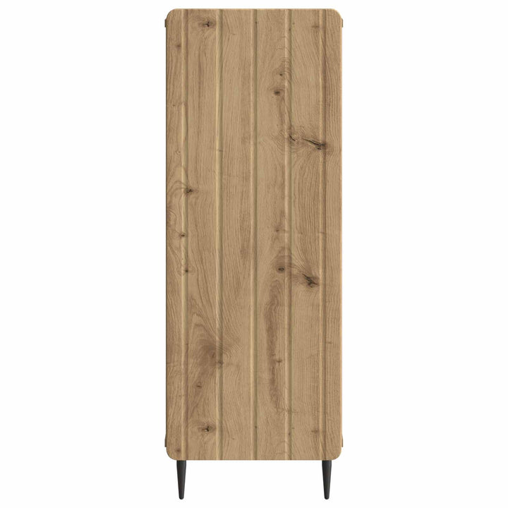 Sideboard Artisan-eg 34,5 x 33 x 92 cm Konstrueret træ