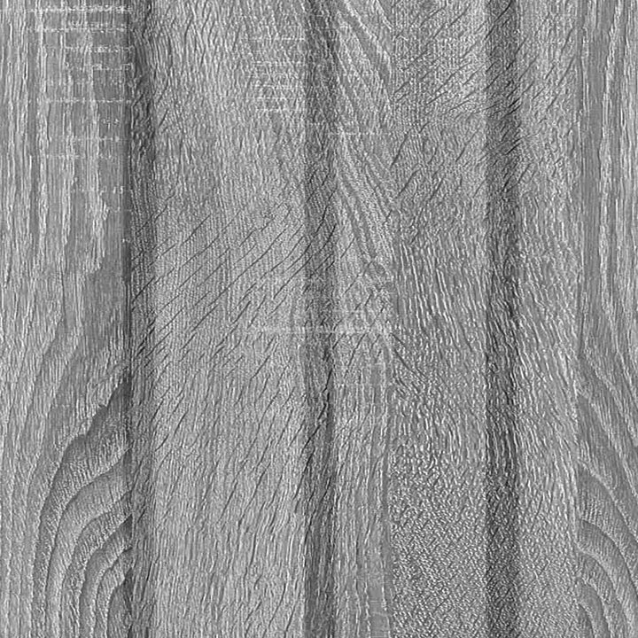 Skuffeskab 33 x 34,5 x 92 cm Konstrueret træ Grå sonoma-eg