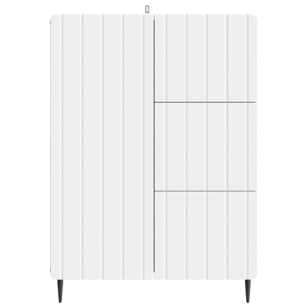 Sideboard Hvid 66 x 34,5 x 91,5 cm Konstrueret træ