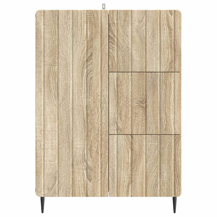Sideboard Sonoma-eg 66 x 34,5 x 91,5 cm Konstrueret træ