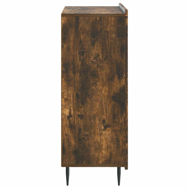 Sideboard Røget eg 66 x 34,5 x 91,5 cm Konstrueret træ