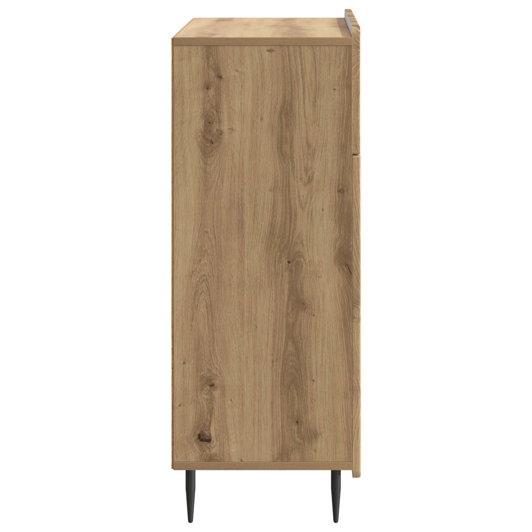 Sideboard Artisan-eg 66 x 34,5 x 92 cm Konstrueret træ