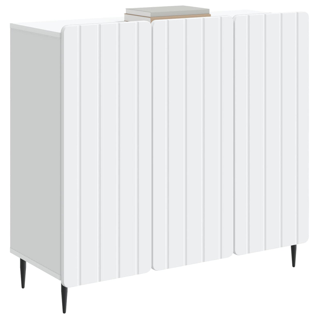 Sideboard Hvid 89 x 34,5 x 82 cm Konstrueret træ