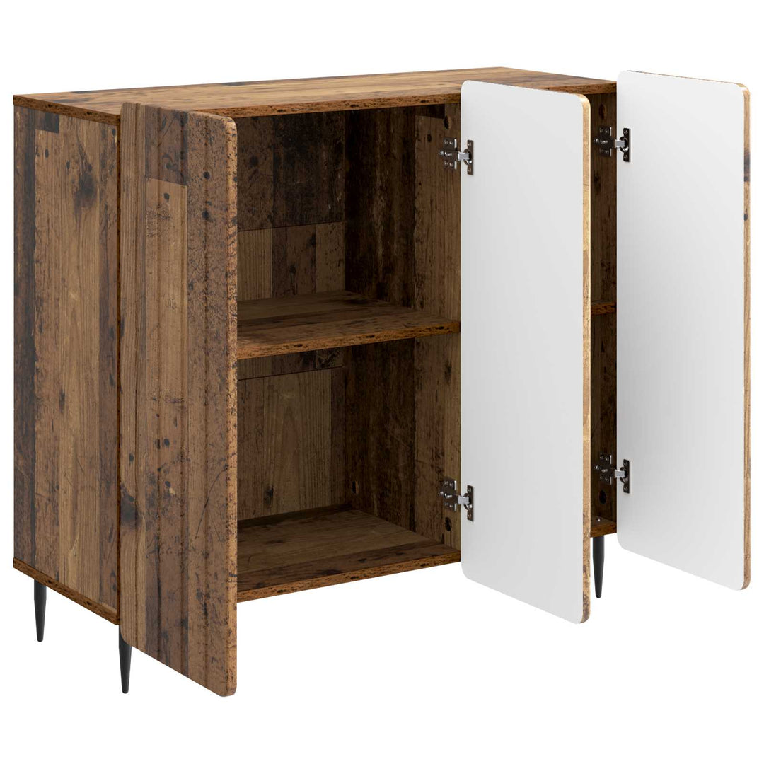 Sideboard Gammelt træ 89 x 34,5 x 82 cm Konstrueret træ