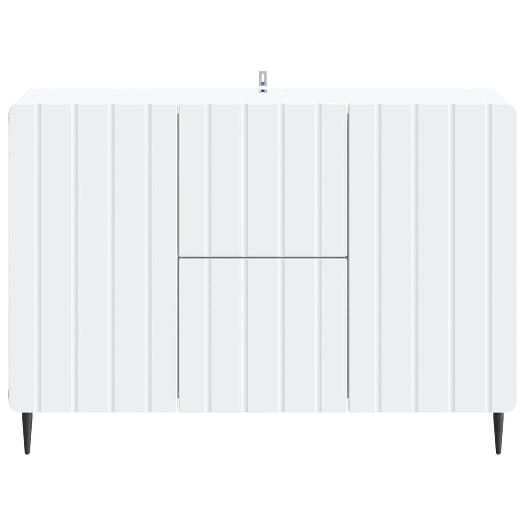 Sideboard Hvid 89 x 34,5 x 62 cm Konstrueret træ