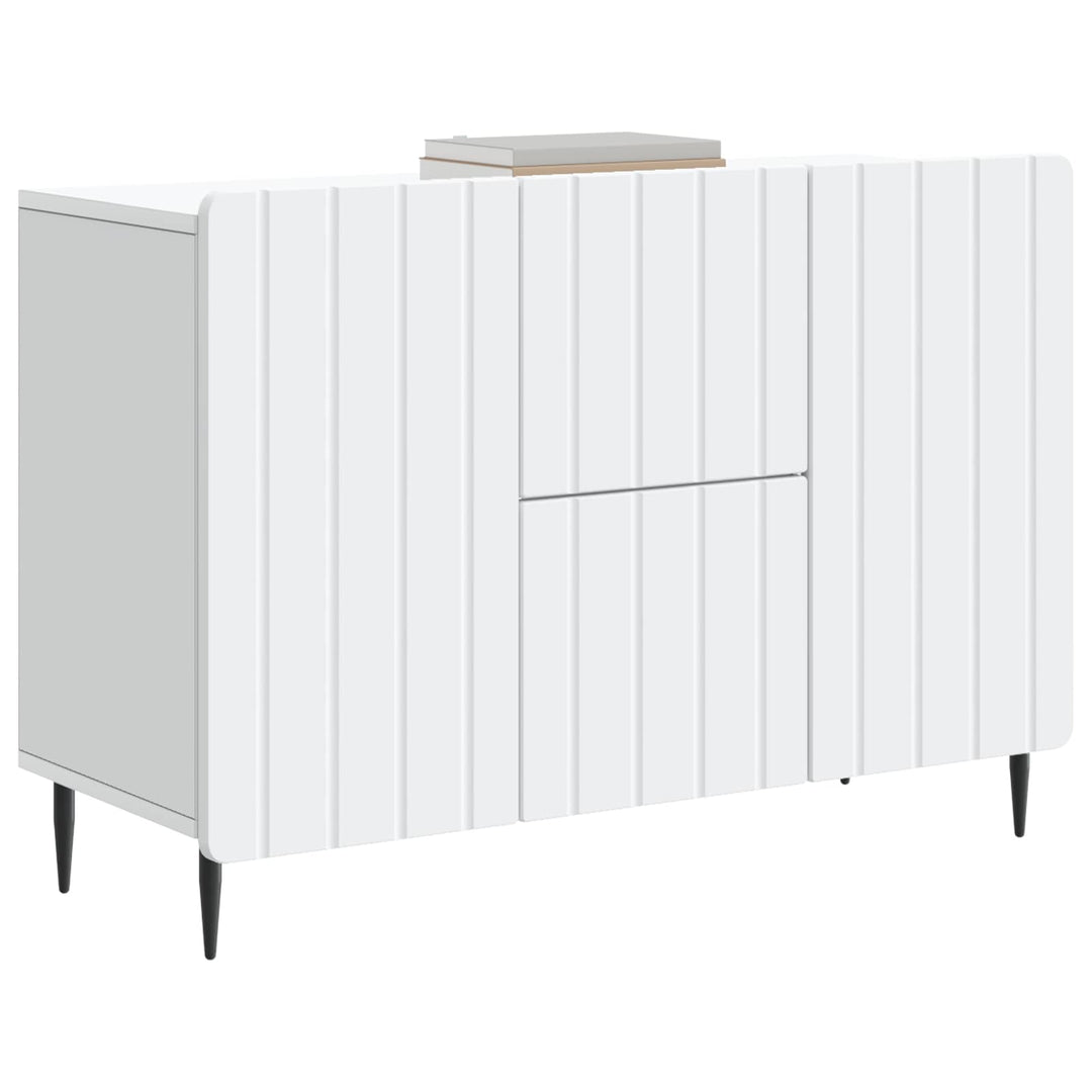 Sideboard Hvid 89 x 34,5 x 62 cm Konstrueret træ
