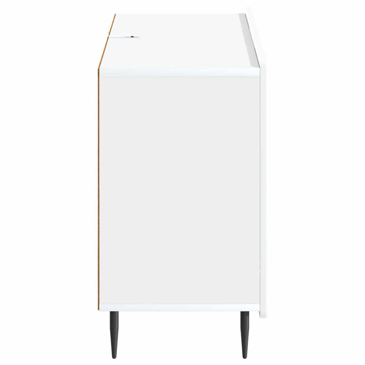Sideboard Hvid 89 x 34,5 x 62 cm Konstrueret træ