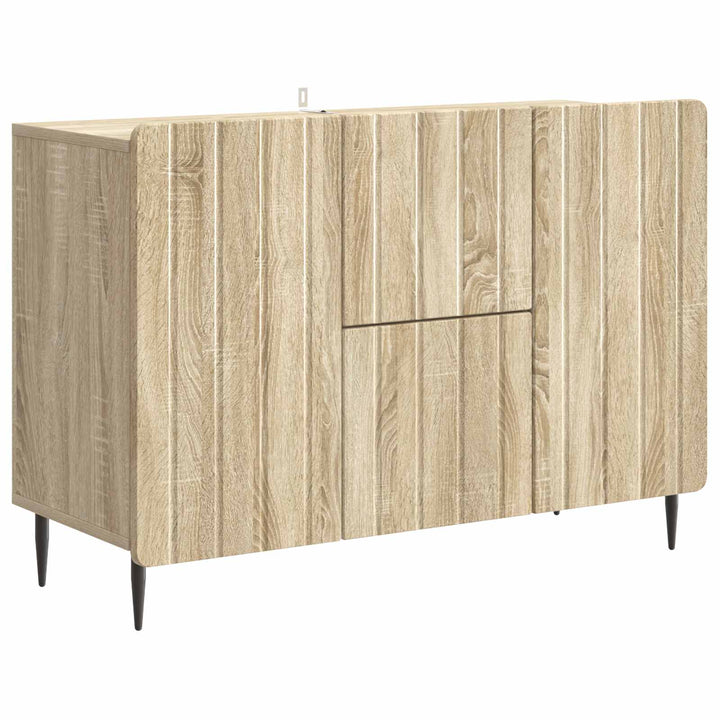 Sideboard Sonoma-eg 89 x 34,5 x 62 cm Konstrueret træ
