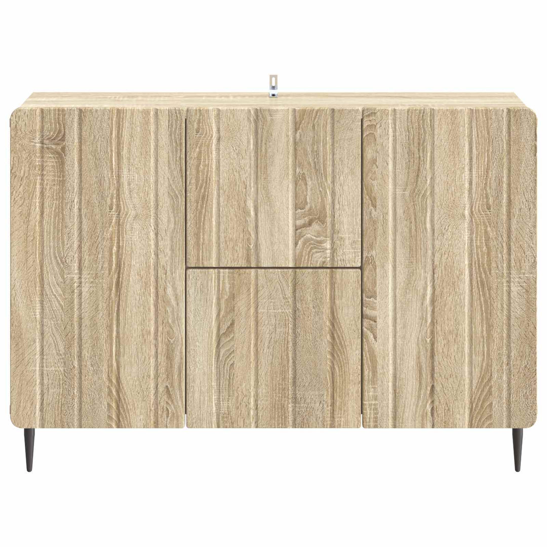 Sideboard Sonoma-eg 89 x 34,5 x 62 cm Konstrueret træ