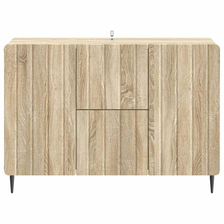 Sideboard Sonoma-eg 89 x 34,5 x 62 cm Konstrueret træ