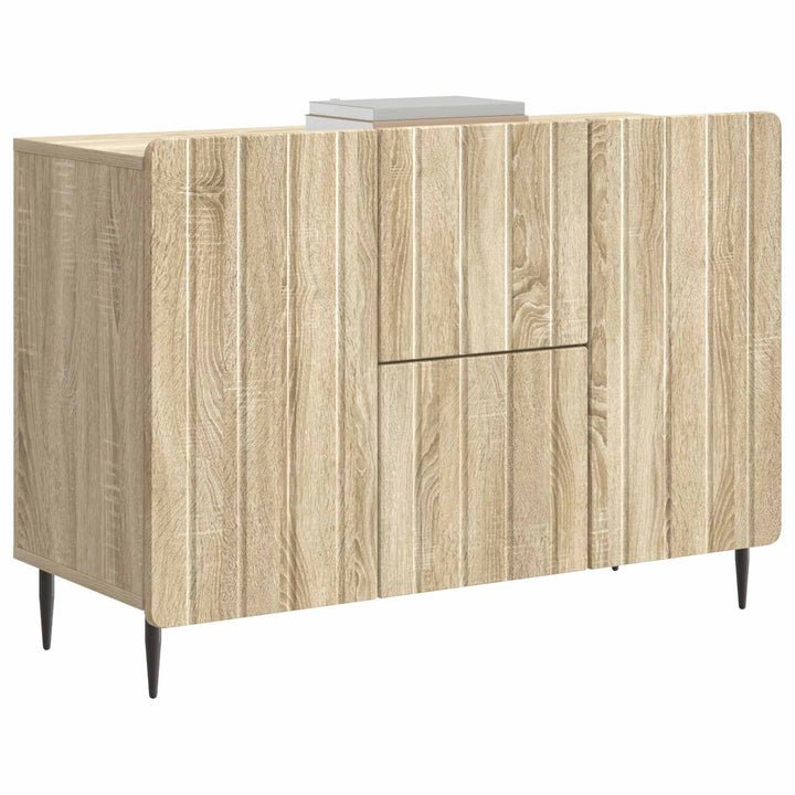 Sideboard Sonoma-eg 89 x 34,5 x 62 cm Konstrueret træ