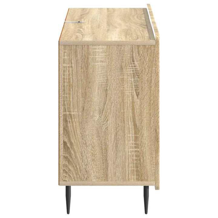 Sideboard Sonoma-eg 89 x 34,5 x 62 cm Konstrueret træ