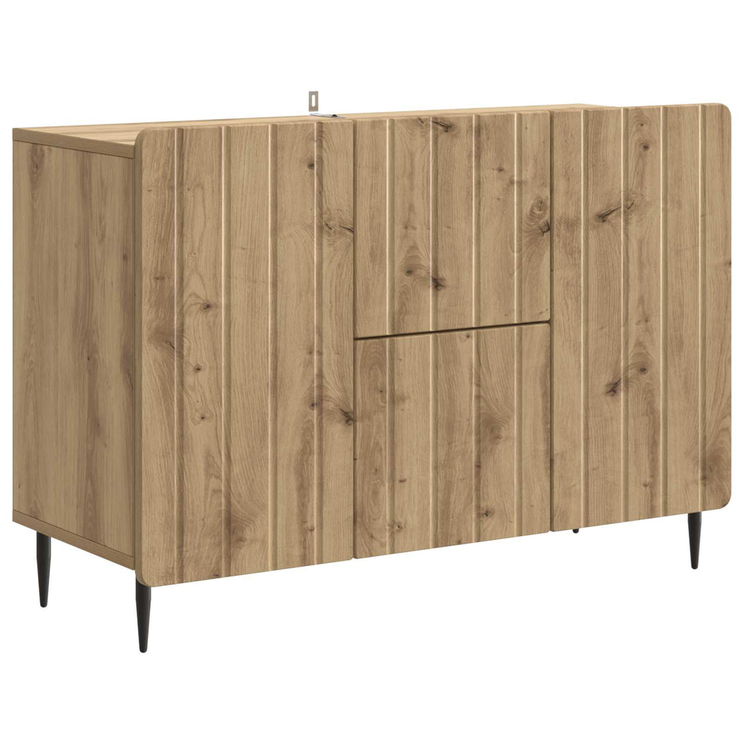 Sideboard Artisan-eg 89 x 34,5 x 62 cm Konstrueret træ