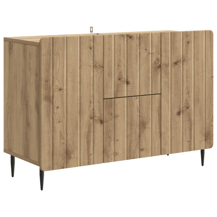 Sideboard Artisan-eg 89 x 34,5 x 62 cm Konstrueret træ