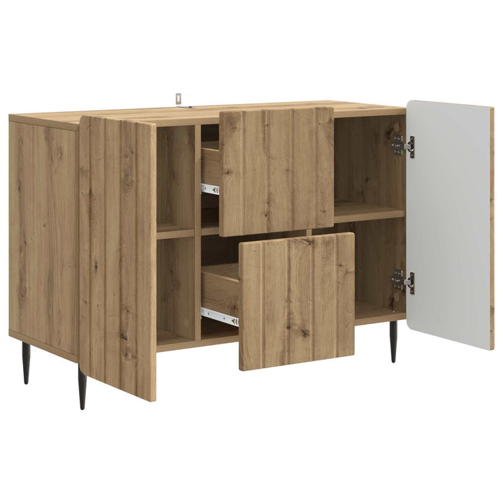 Sideboard Artisan-eg 89 x 34,5 x 62 cm Konstrueret træ