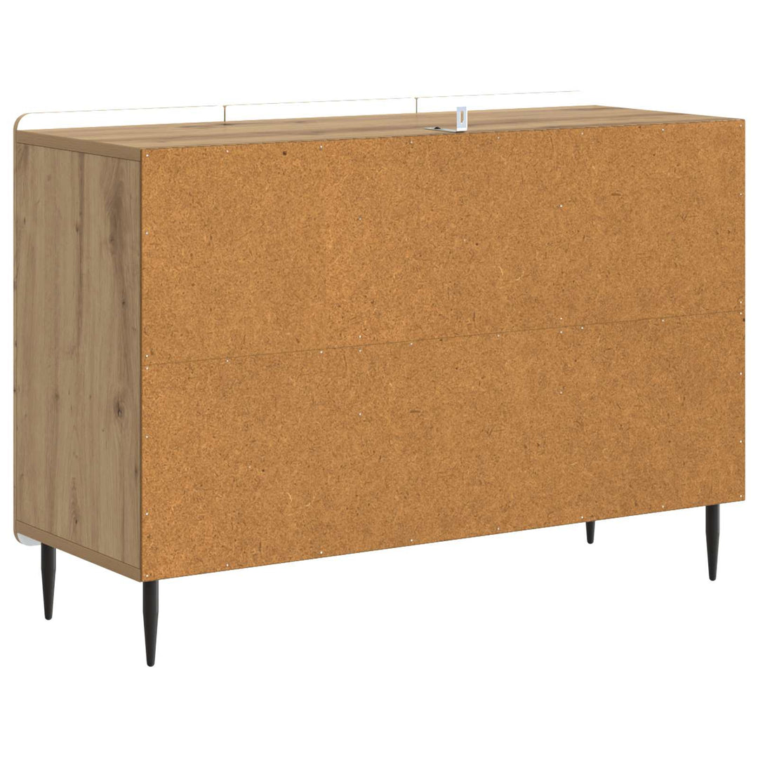 Sideboard Artisan-eg 89 x 34,5 x 62 cm Konstrueret træ