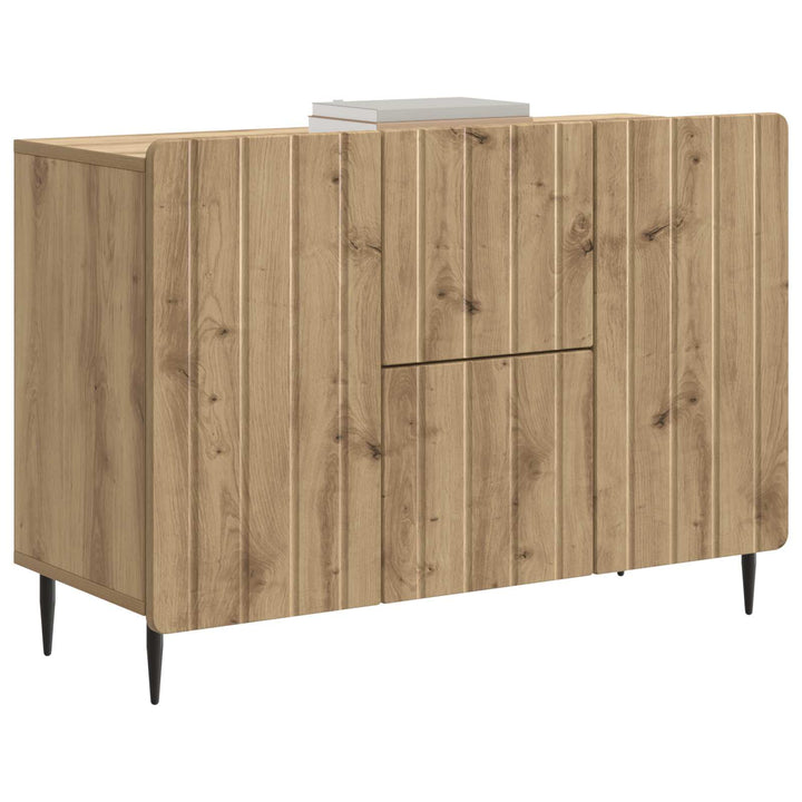Sideboard Artisan-eg 89 x 34,5 x 62 cm Konstrueret træ
