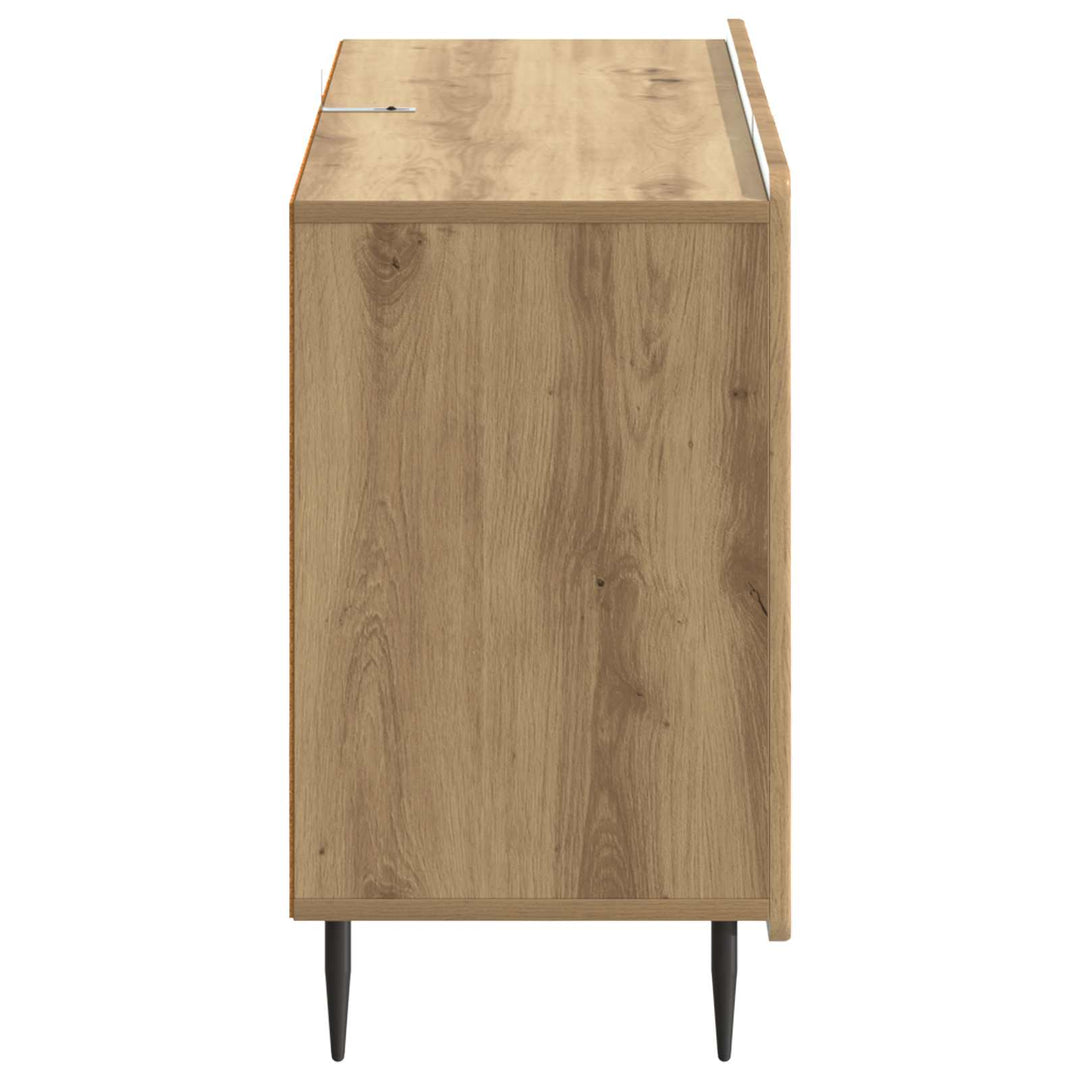 Sideboard Artisan-eg 89 x 34,5 x 62 cm Konstrueret træ