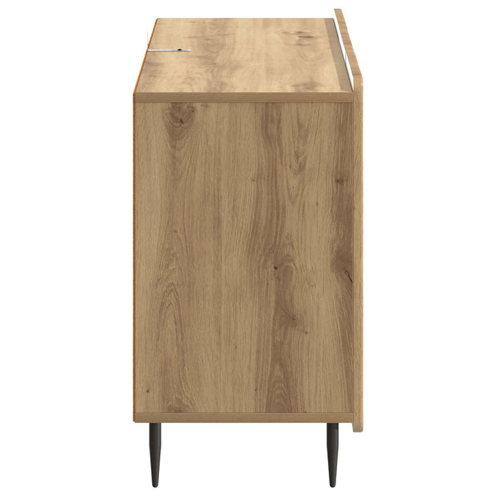 Sideboard Artisan-eg 89 x 34,5 x 62 cm Konstrueret træ