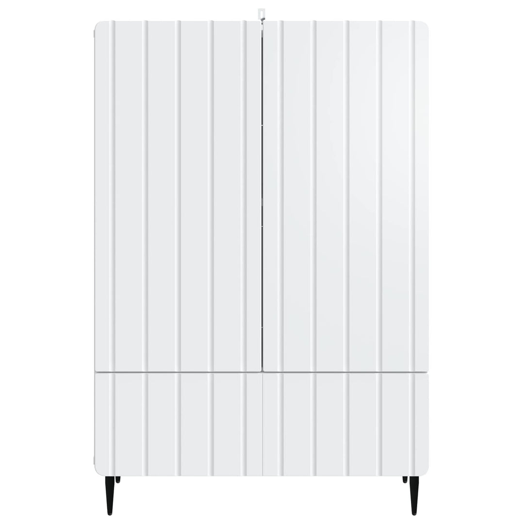 Sideboard Hvid 66 x 34,5 x 97 cm Konstrueret træ