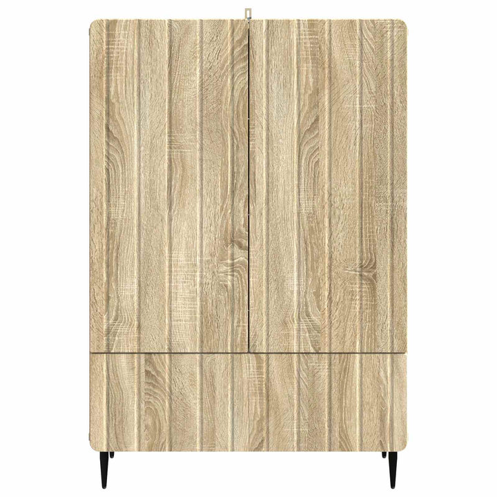 Sideboard Sonoma-eg 66 x 34,5 x 97 cm Konstrueret træ