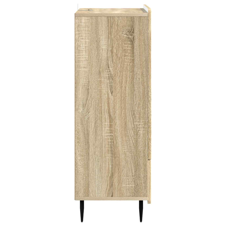 Sideboard Sonoma-eg 66 x 34,5 x 97 cm Konstrueret træ