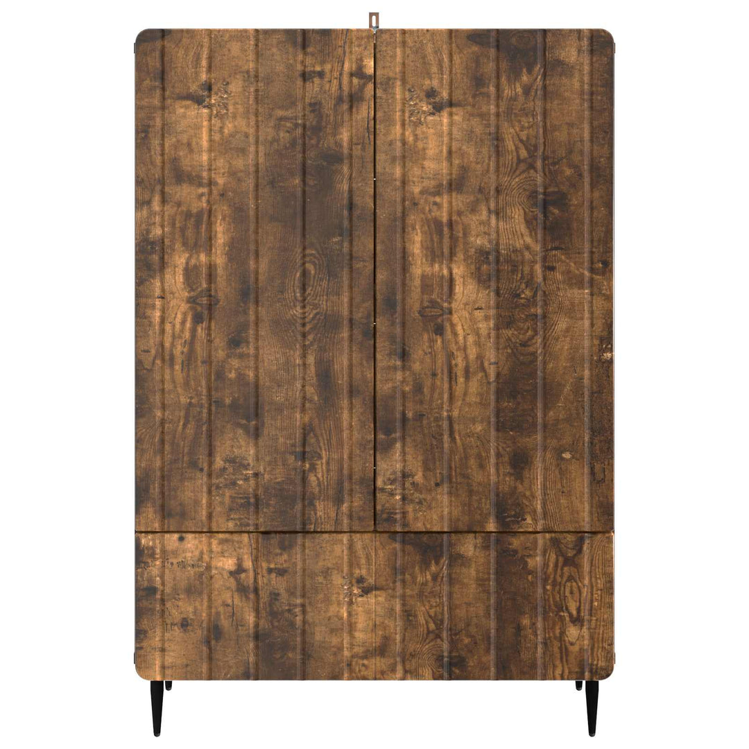 Sideboard Røget eg 66 x 34,5 x 97 cm Konstrueret træ