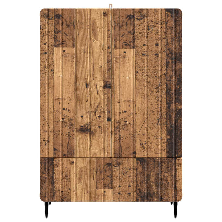 Sideboard Gammelt træ 66 x 34,5 x 97 cm Konstrueret træ