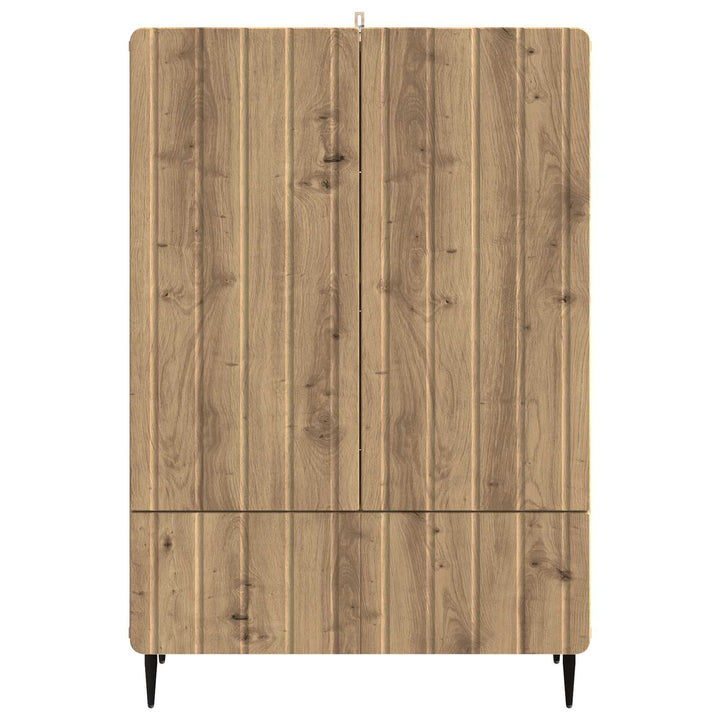 Sideboard Artisan-eg 66 x 34,5 x 97 cm Konstrueret træ