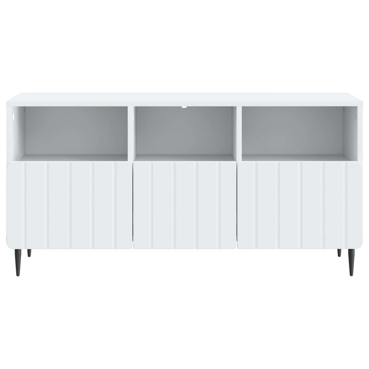 TV-skab med skuffe Hvid 102 x 34,5 x 50 cm Konstrueret træ