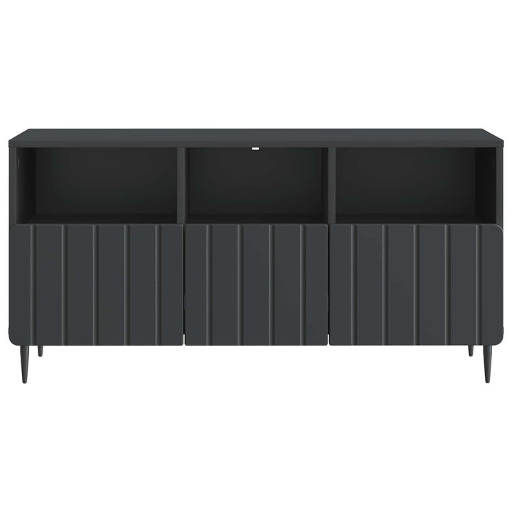 TV-skab med skuffe Sort 102 x 34,5 x 50 cm Konstrueret træ