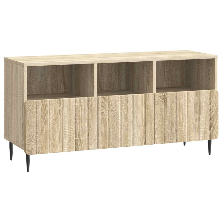 TV-skab med skuffe Sonoma-eg 102 x 34,5 x 50 cm Konstrueret træ