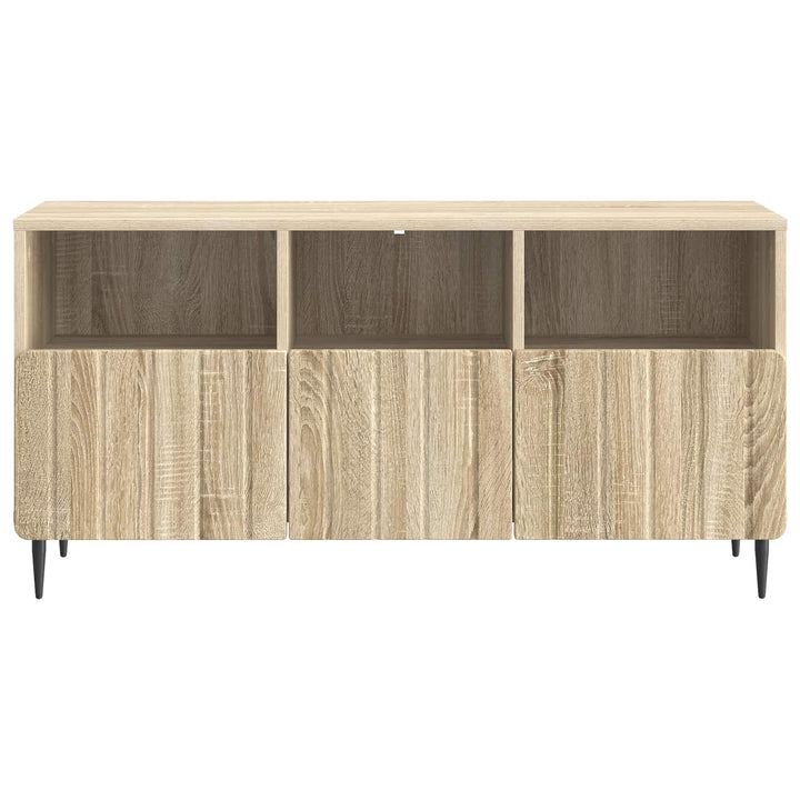 TV-skab med skuffe Sonoma-eg 102 x 34,5 x 50 cm Konstrueret træ