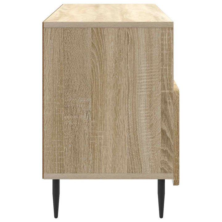 TV-skab med skuffe Sonoma-eg 102 x 34,5 x 50 cm Konstrueret træ