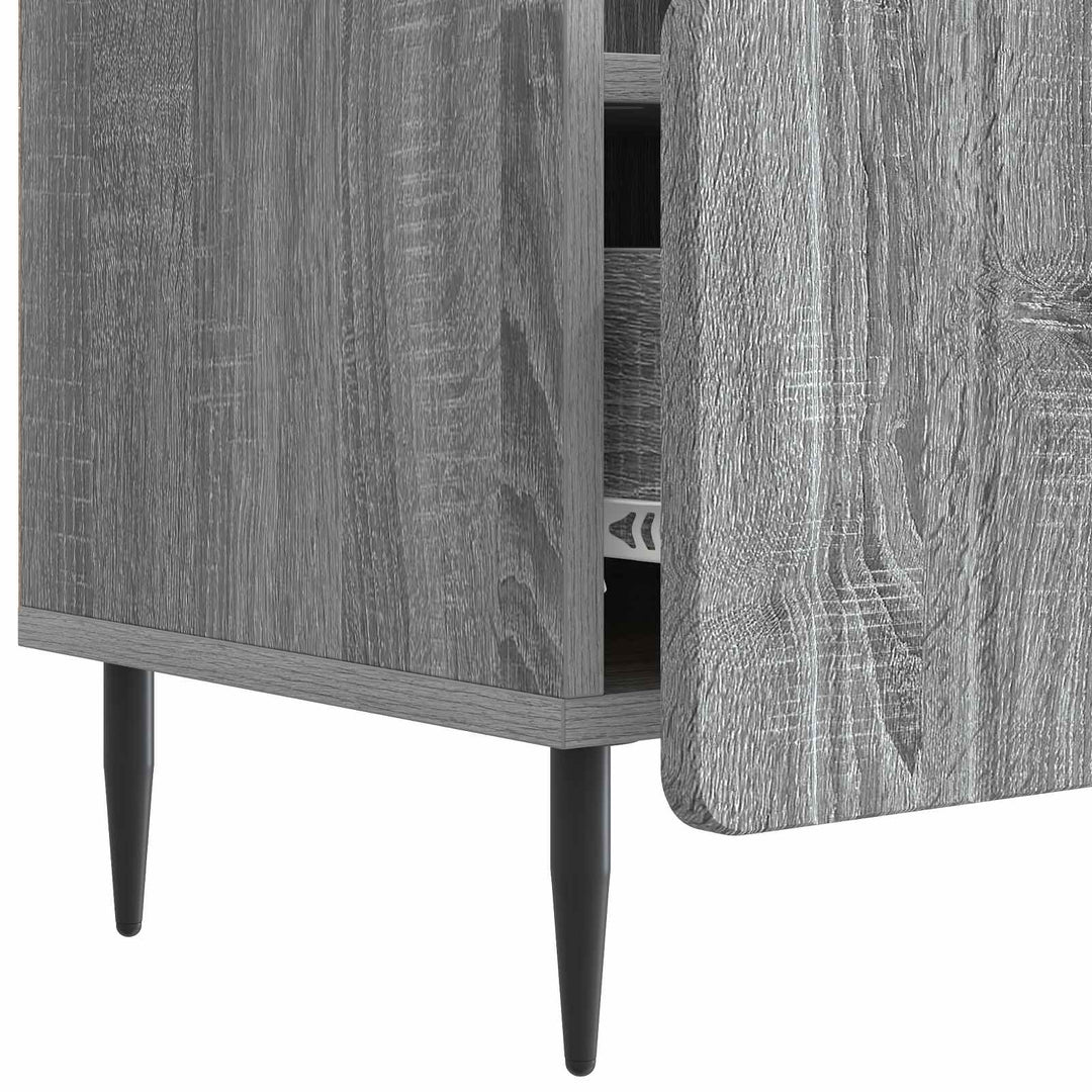 TV-skab Grå sonoma-eg 102 x 34,5 x 50 cm Konstrueret træ