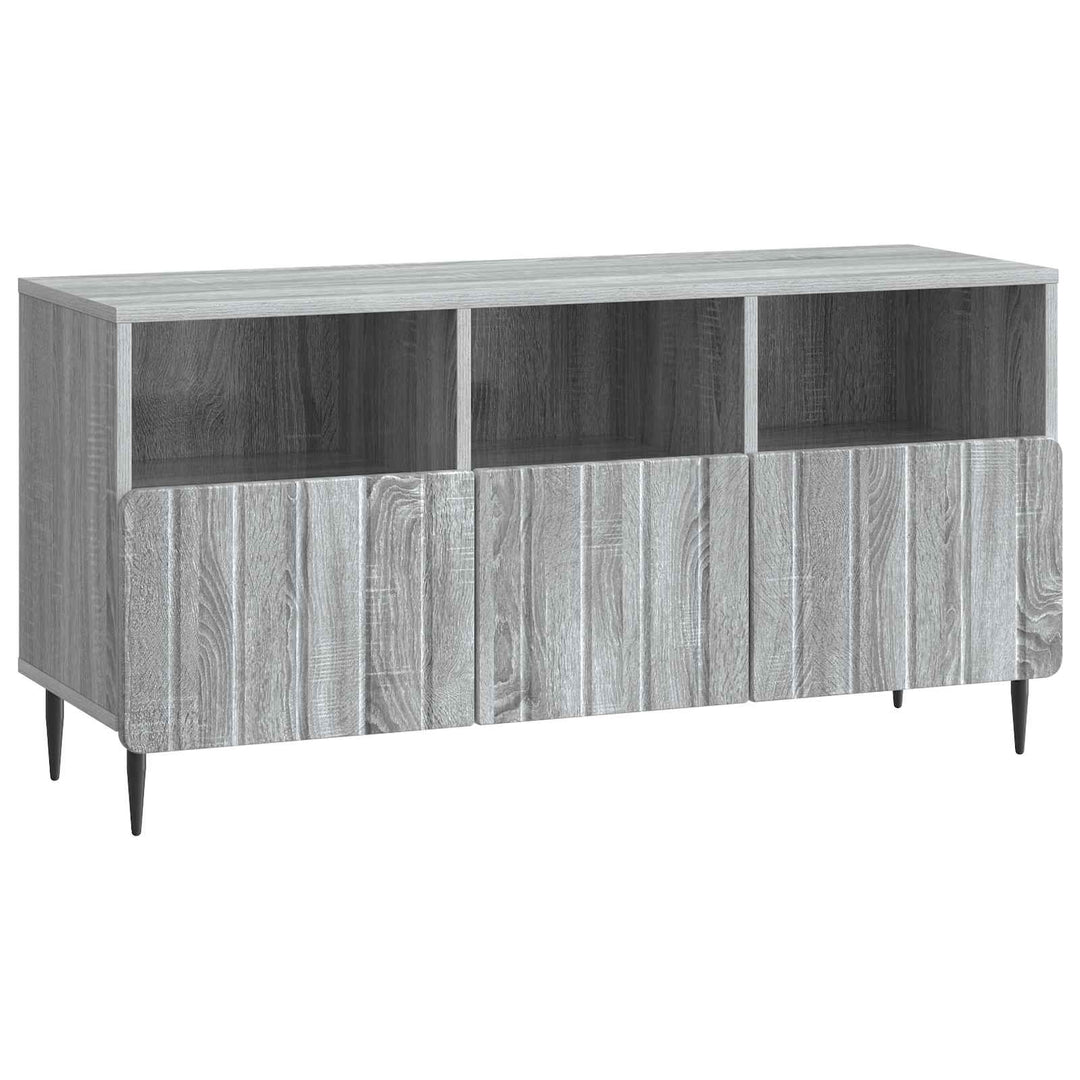 TV-skab Grå sonoma-eg 102 x 34,5 x 50 cm Konstrueret træ
