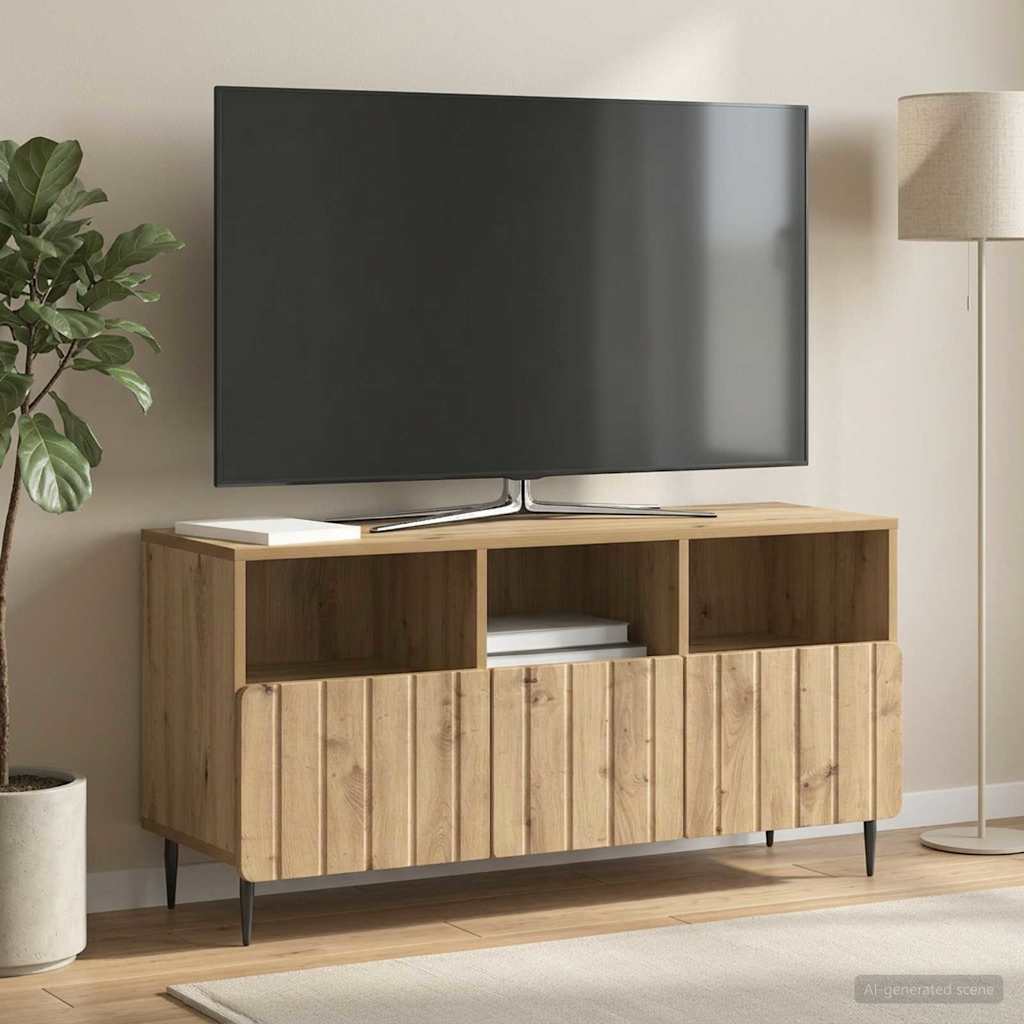 TV-skab 102 x 34,5 x 50 cm Artisan-eg Konstrueret træ